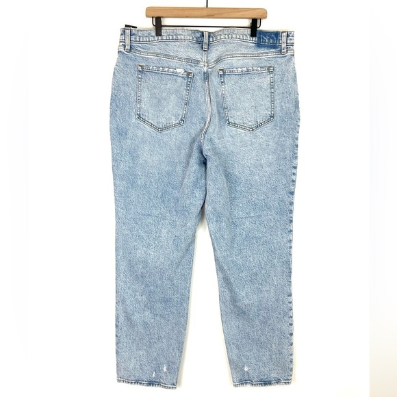 Abercrombie & Fitch Curve Love Ultra High
Rise The 90s Straight Jean NWT Sz 35 - Picture 10 of 12